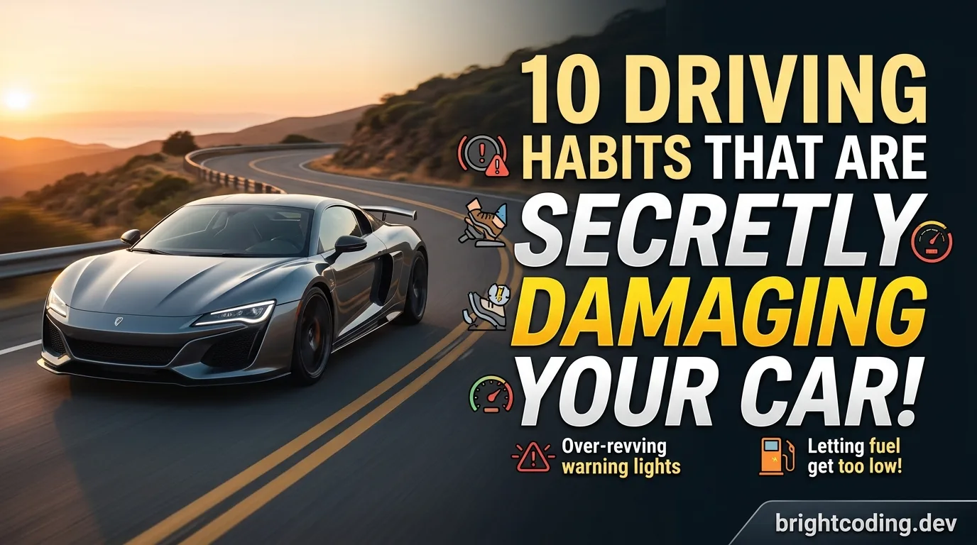 10 Driving Habits That Are Secretly Damaging Your Car