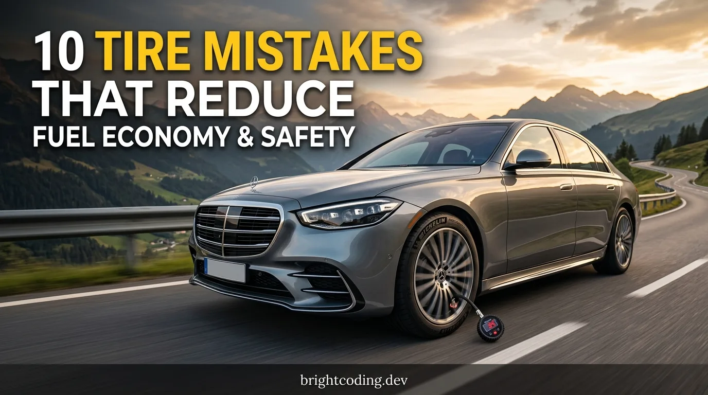 10 Tire Mistakes That Reduce Fuel Economy and Safety