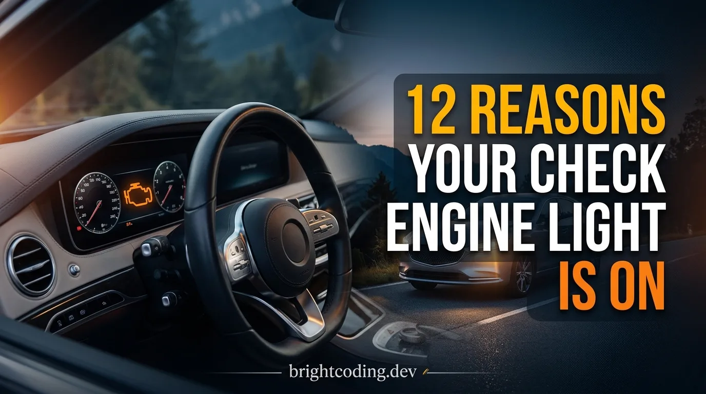 12 Reasons Your Check Engine Light Might Be On