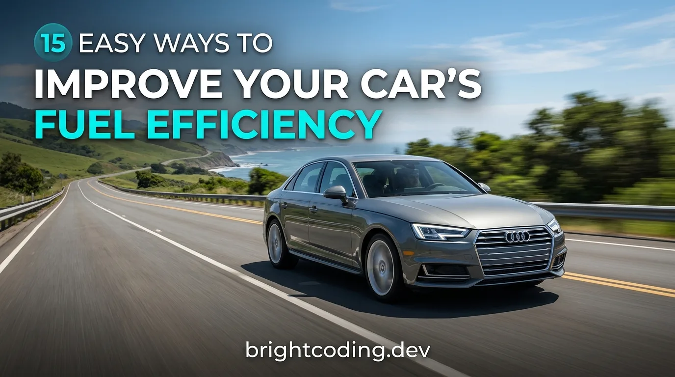 15 Easy Ways to Improve Your Car's Fuel Efficiency