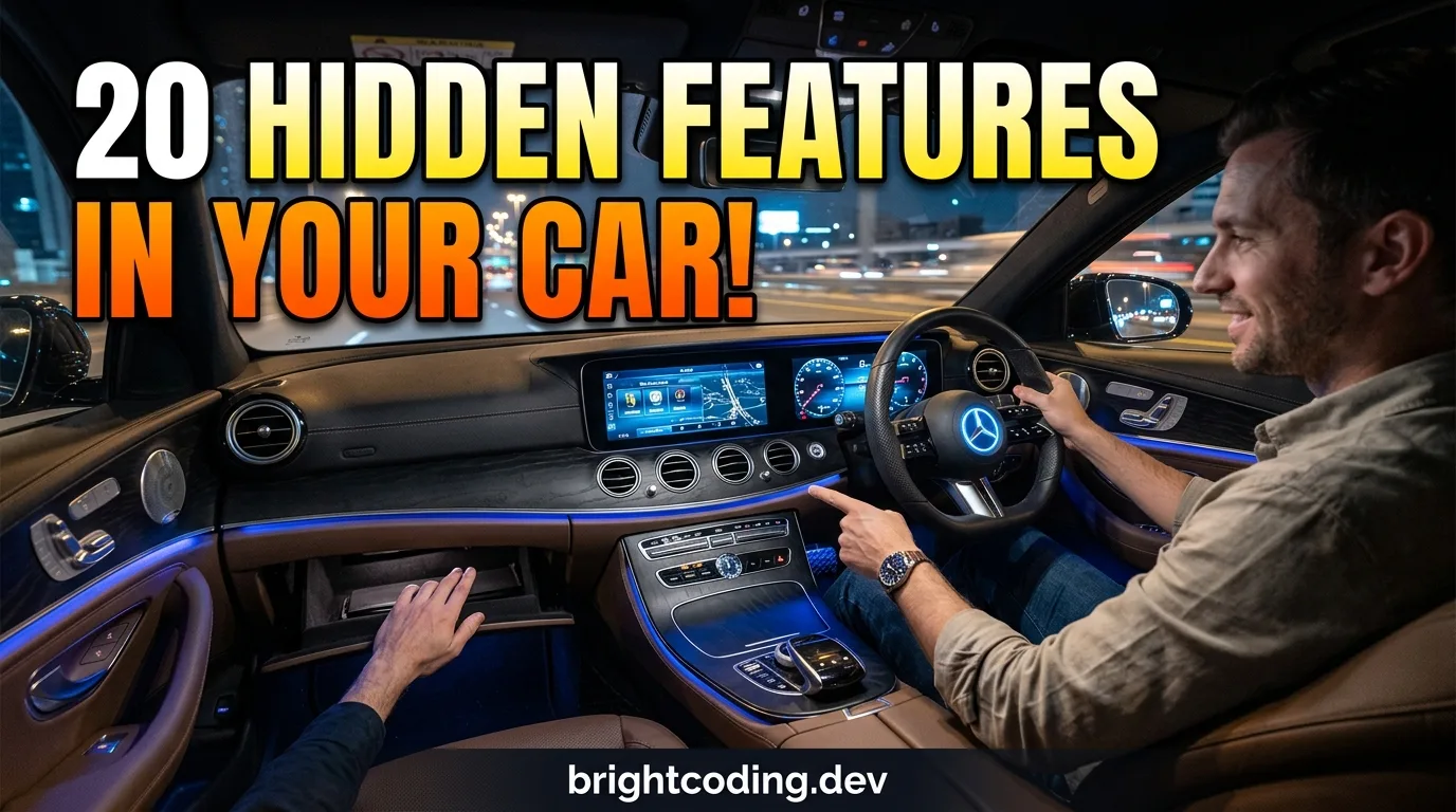 20 Hidden Features in Your Car You Probably Never Use