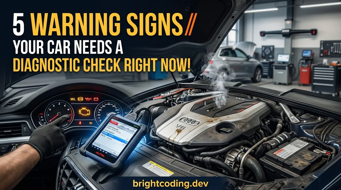 5 Warning Signs Your Car Needs a Diagnostic Check Right Now