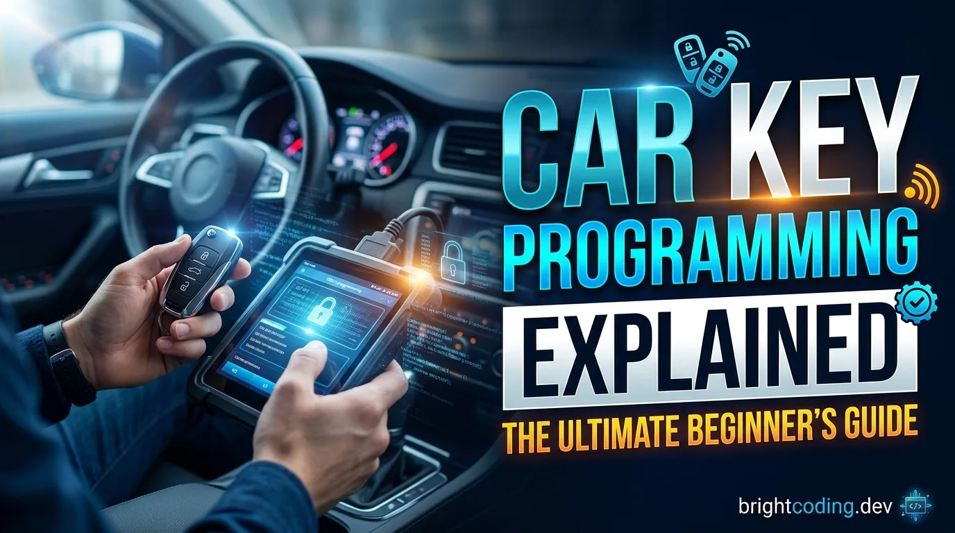 Car Key Programming Explained: The Ultimate Beginner's Guide