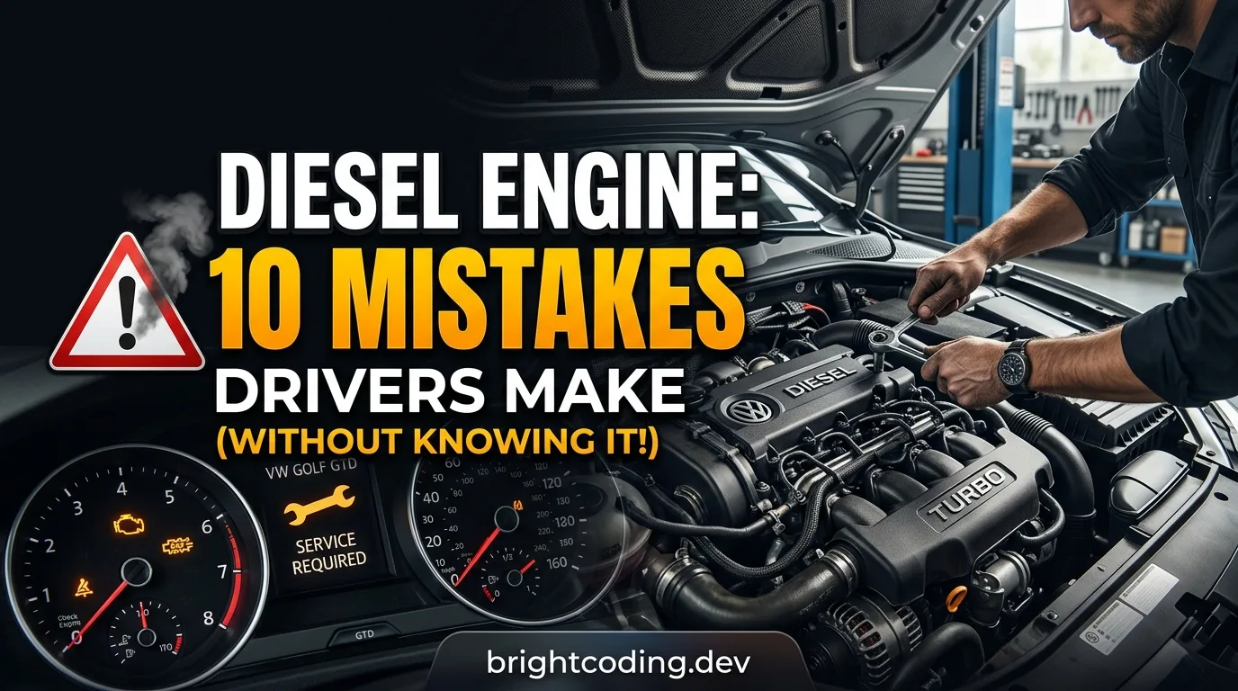 Diesel Engine: 10 Mistakes Drivers Make Without Knowing It