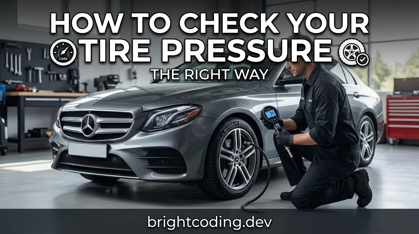 How to Check Your Tire Pressure the Right Way