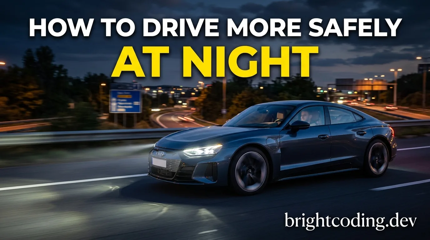 How to Drive More Safely at Night