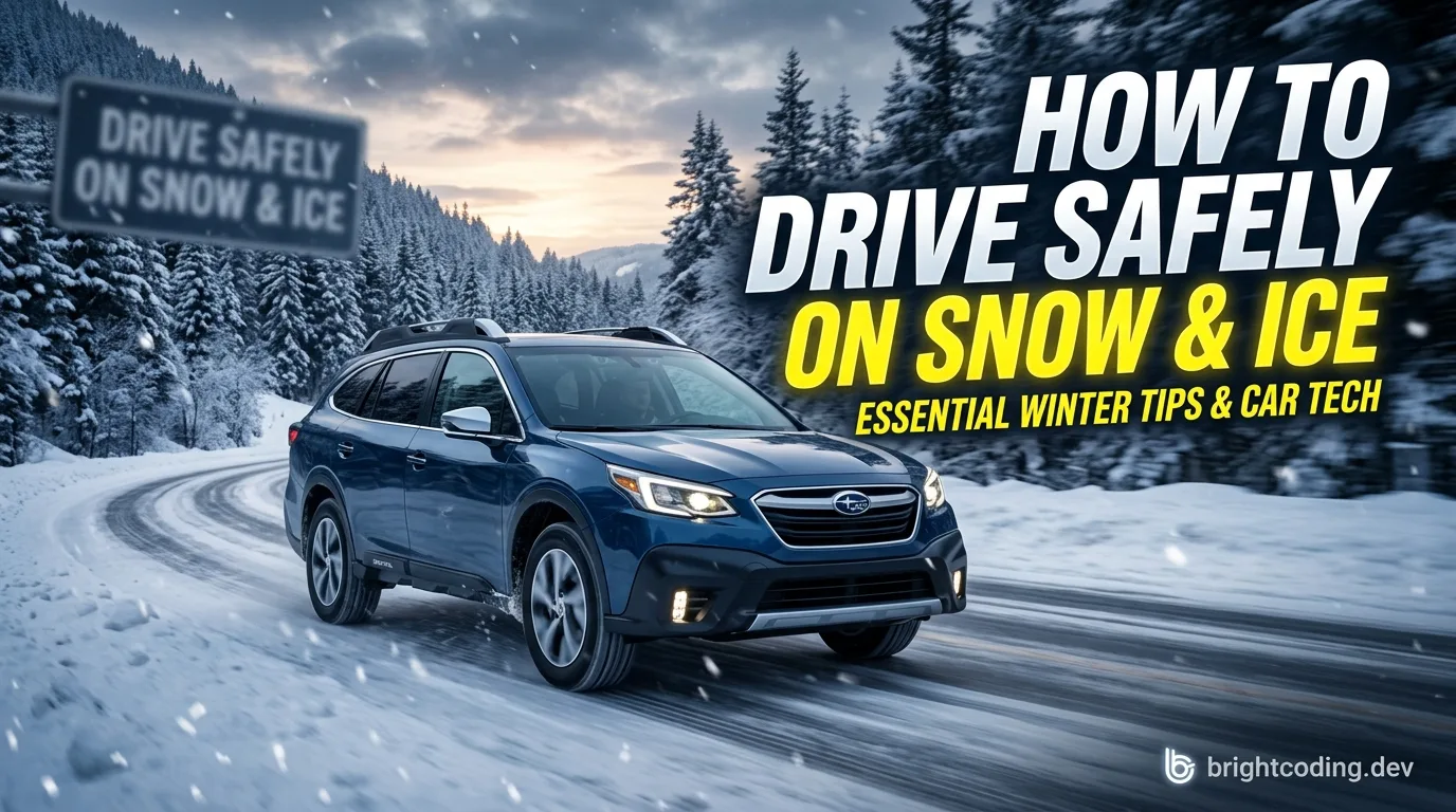 How to Drive Safely on Snow and Ice