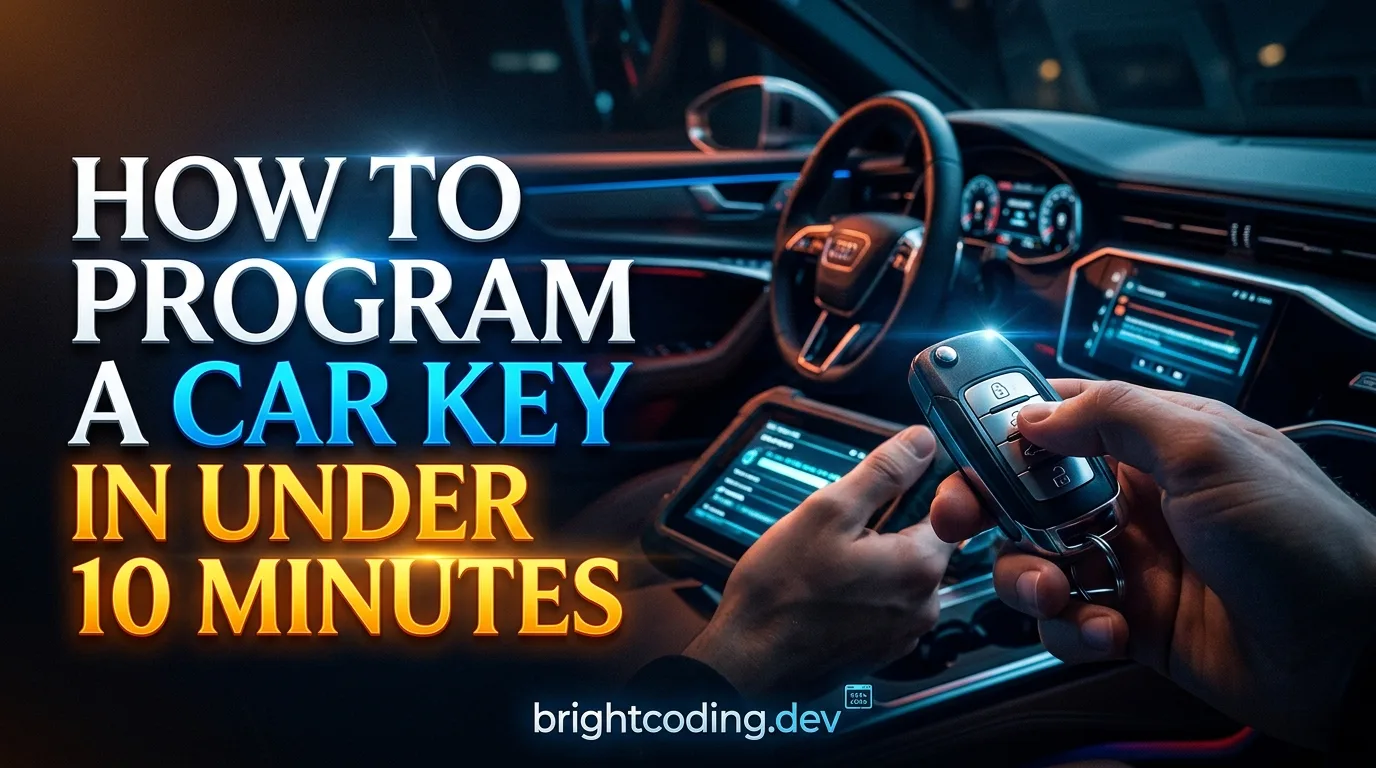 How to Program a Car Key in Under 10 Minutes