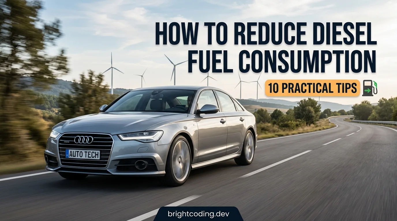 How to Reduce Diesel Fuel Consumption: 10 Practical Tips