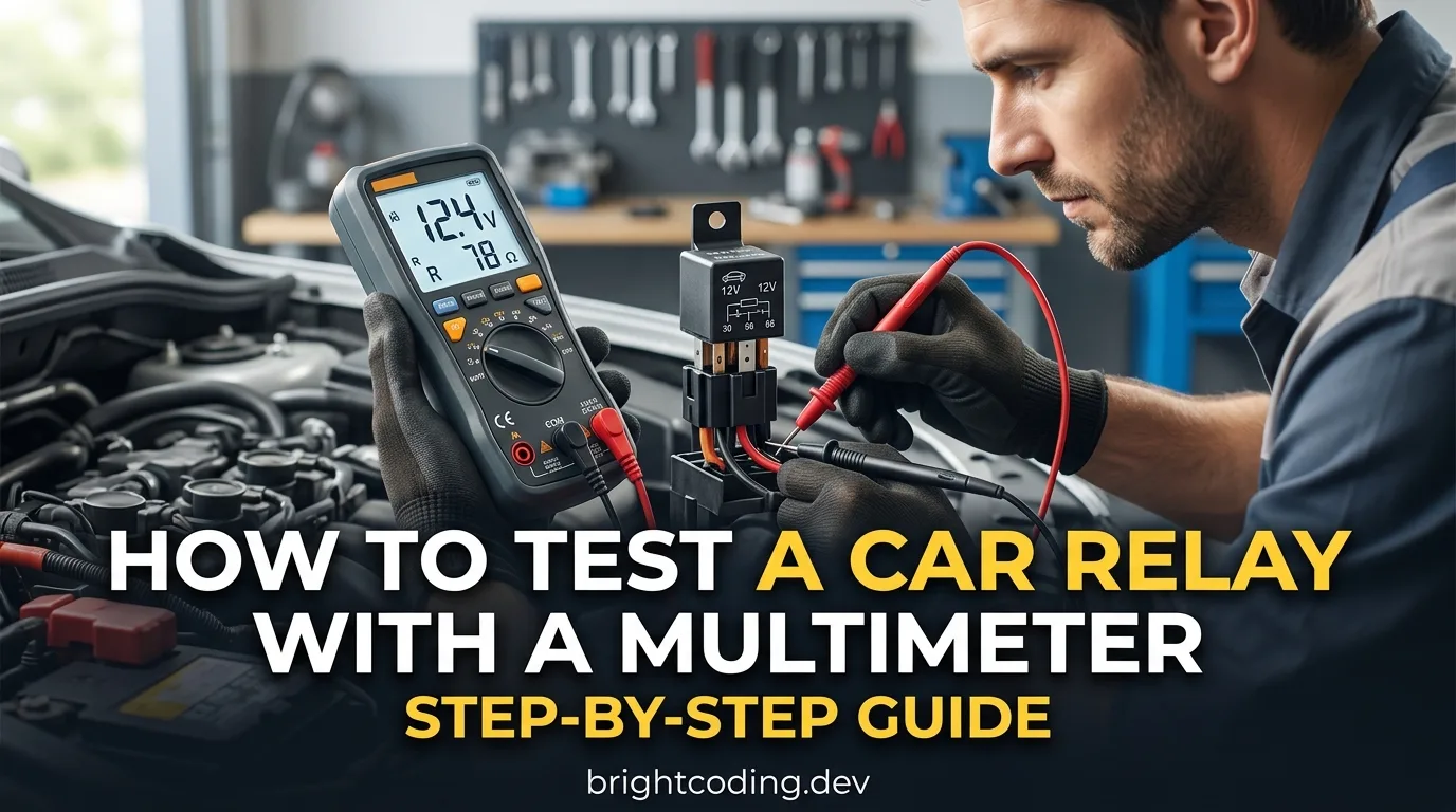 How to Test a Car Relay With a Multimeter: Step-by-Step Guide