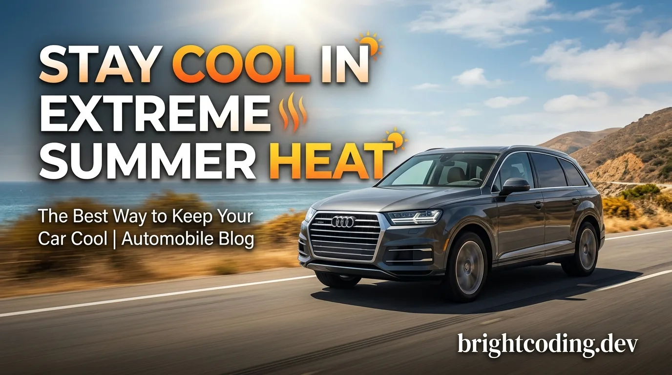 The Best Way to Keep Your Car Cool During Extreme Summer Heat