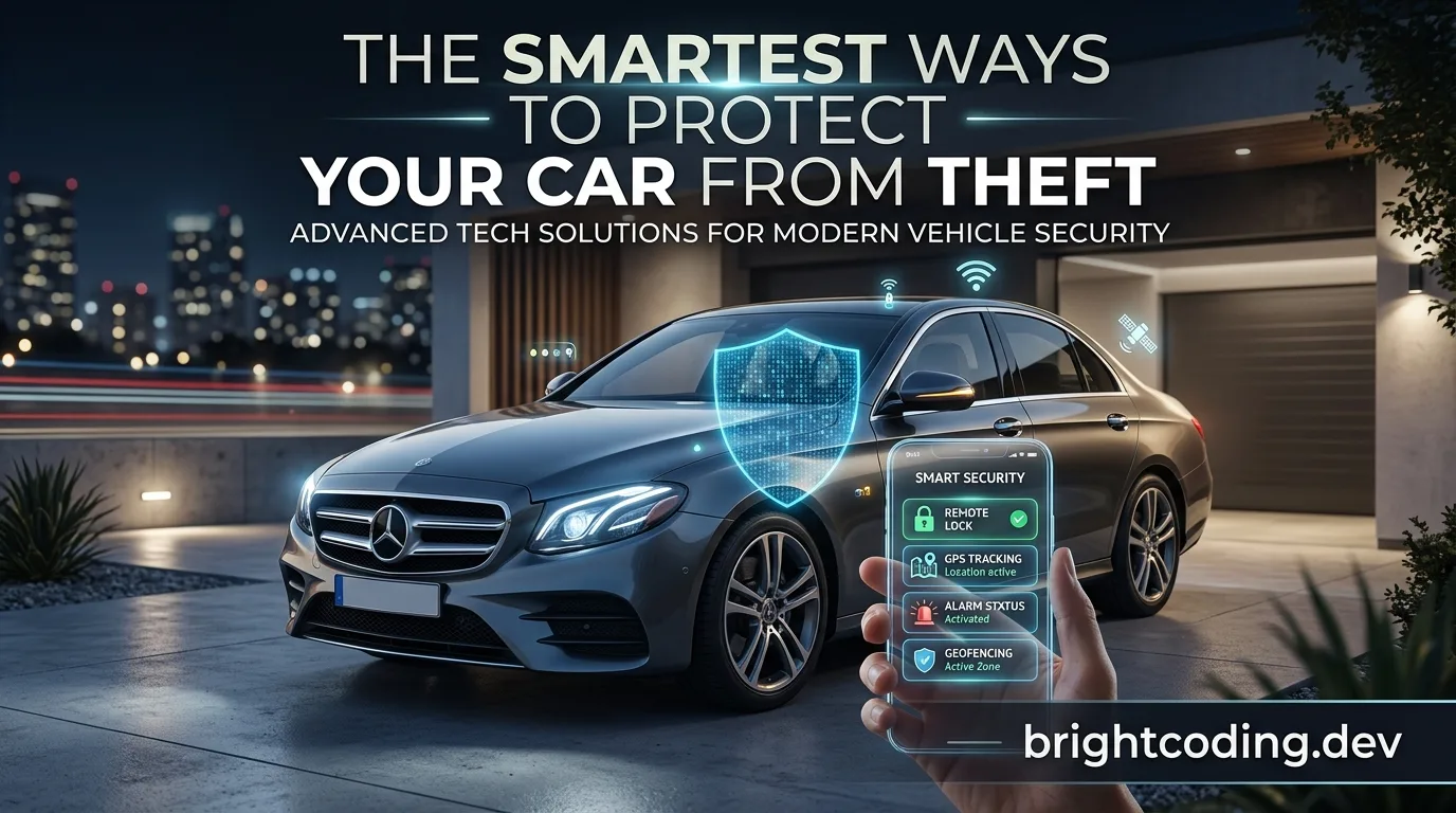 The Smartest Ways to Protect Your Car From Theft