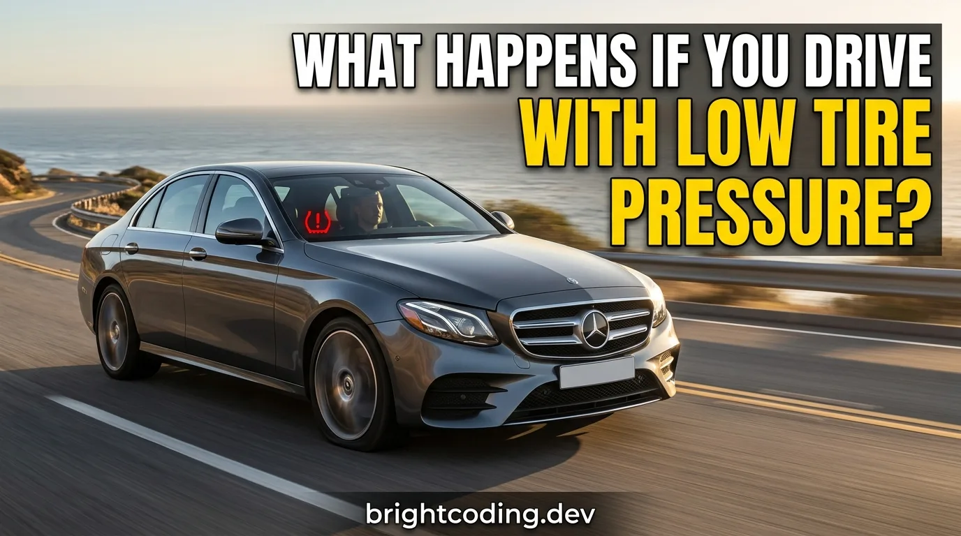 What Happens If You Drive With Low Tire Pressure?
