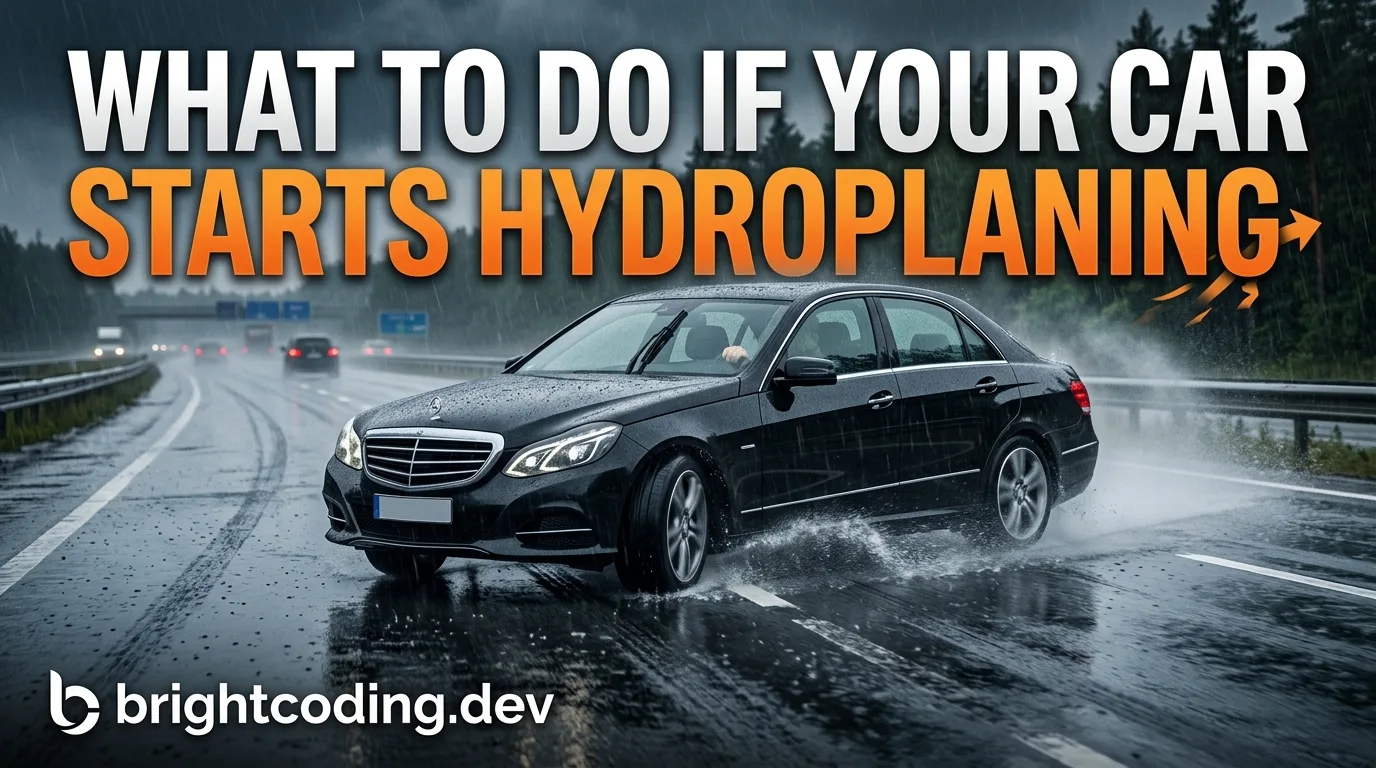 What to Do If Your Car Starts Hydroplaning
