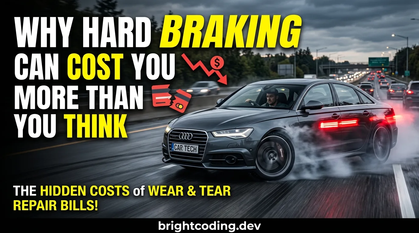 Why Hard Braking Can Cost You More Than You Think